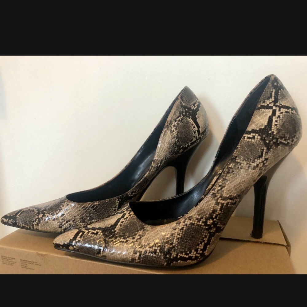 ALDO Snakeskin print stilettos - Size 7.5 (38) - High Heels